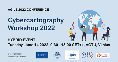 Flyer for AGILE 2021 Cybercartography workshop